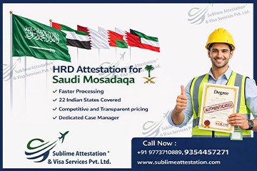HRD Attestation for Saudi Business Visa Services