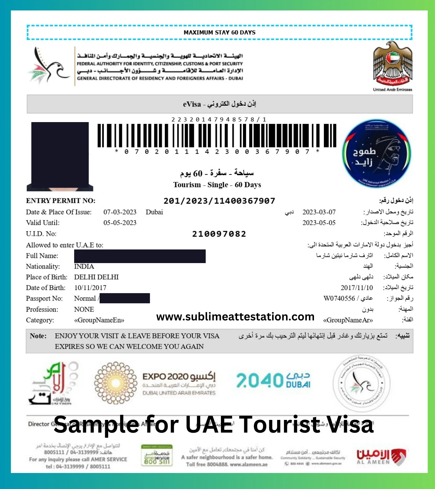 UAE Visa Services